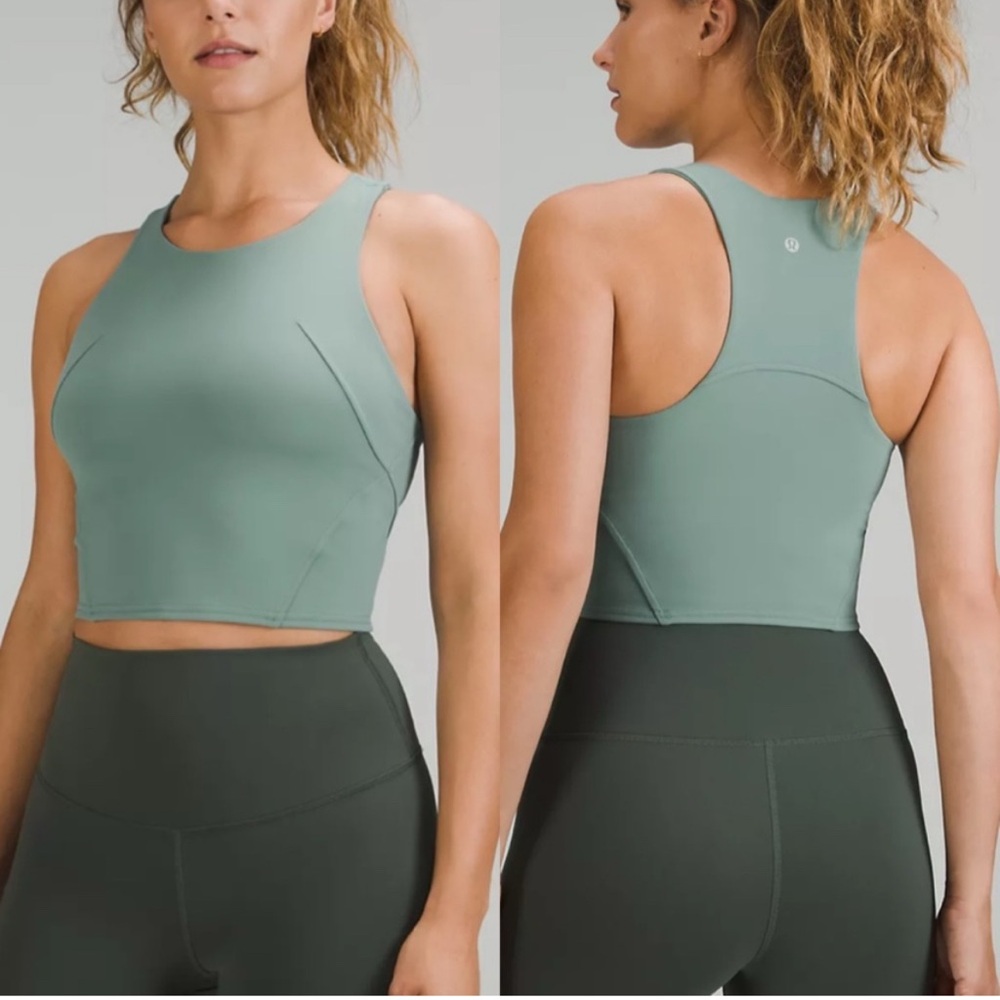 Lululemon Invigorate Tank Top in Tidewater Teal (green)